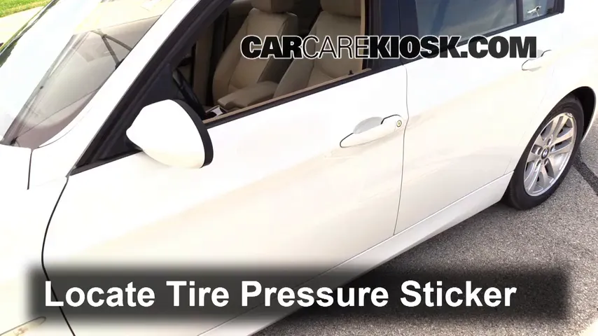 2006 BMW 325i 3.0L 6 Cyl. Tires & Wheels Check Tire Pressure